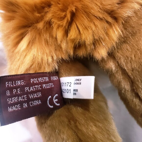 The Bearington Collection Fenton The Fox Plush Stuffed Animal 8" - Picture 8 of 11